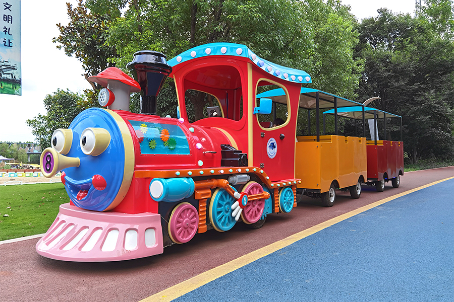 Cartoon Park Parade Series Trains
