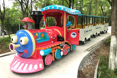 Cartoon Park Parade Series Trains