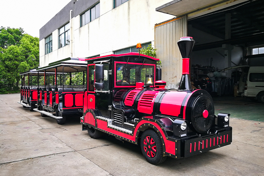 20-seat open carriage classic large trackless sightseeing train