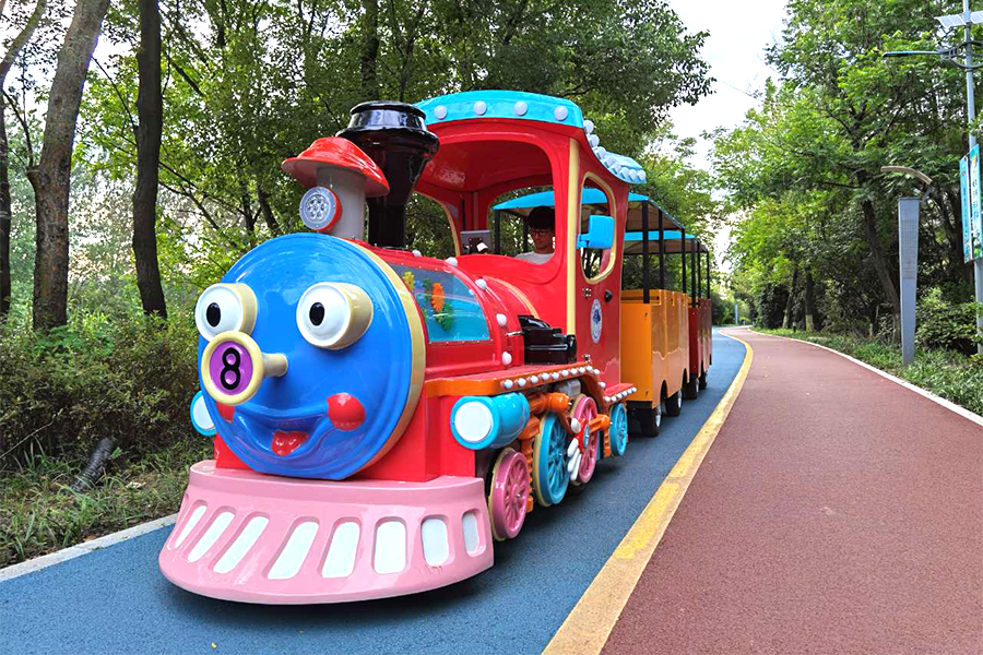 Cartoon Park Parade Series Trains