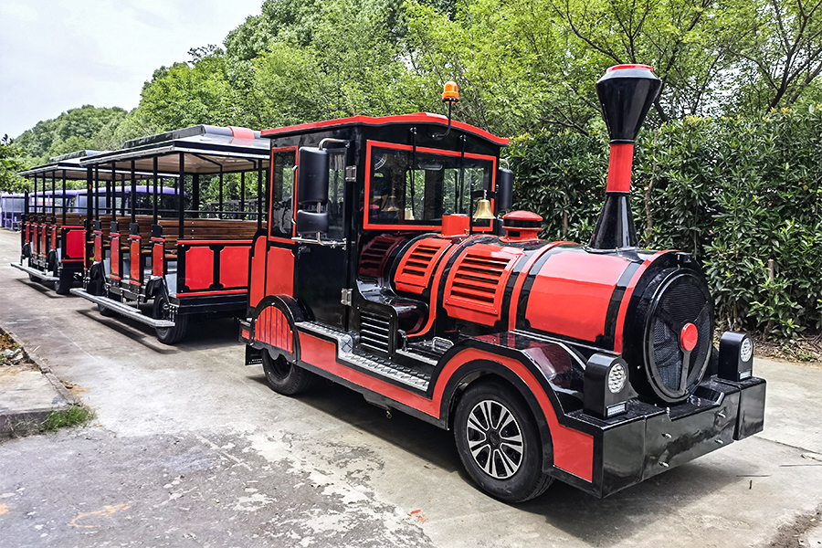 20-seat open carriage classic large trackless sightseeing train