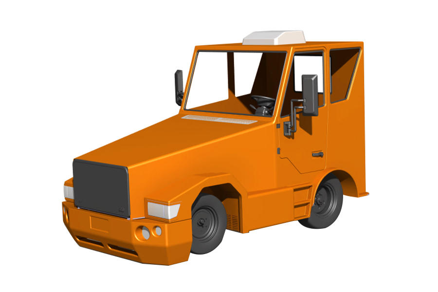 20T Industrial utility Tow tractor