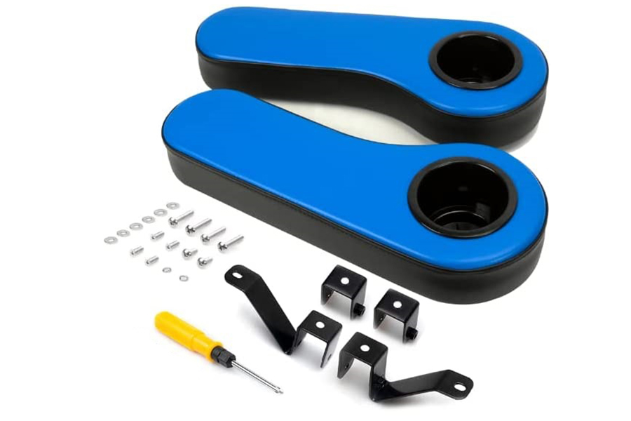 Armrest With Cup Holder No-Drill Typ