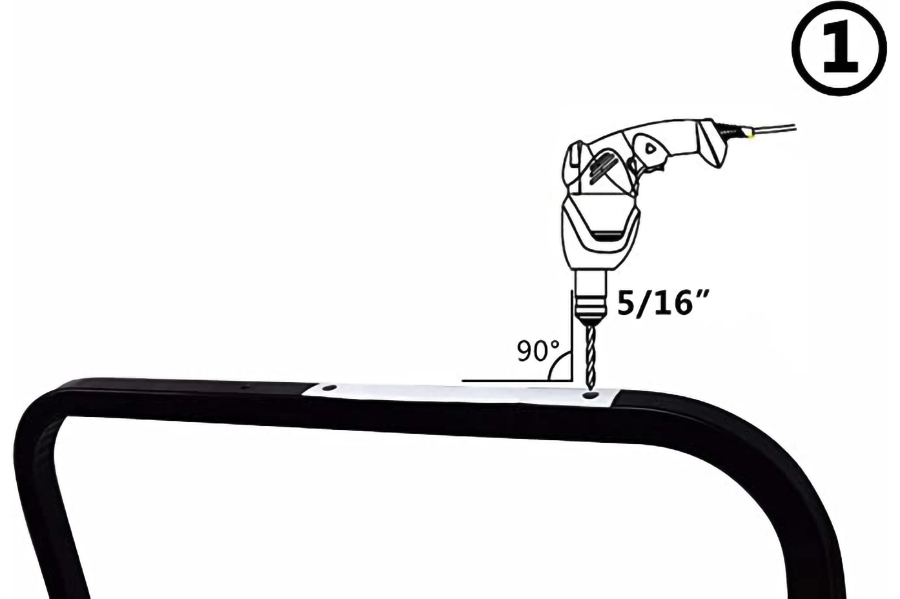 Armrest With Cup Holder Drill Type