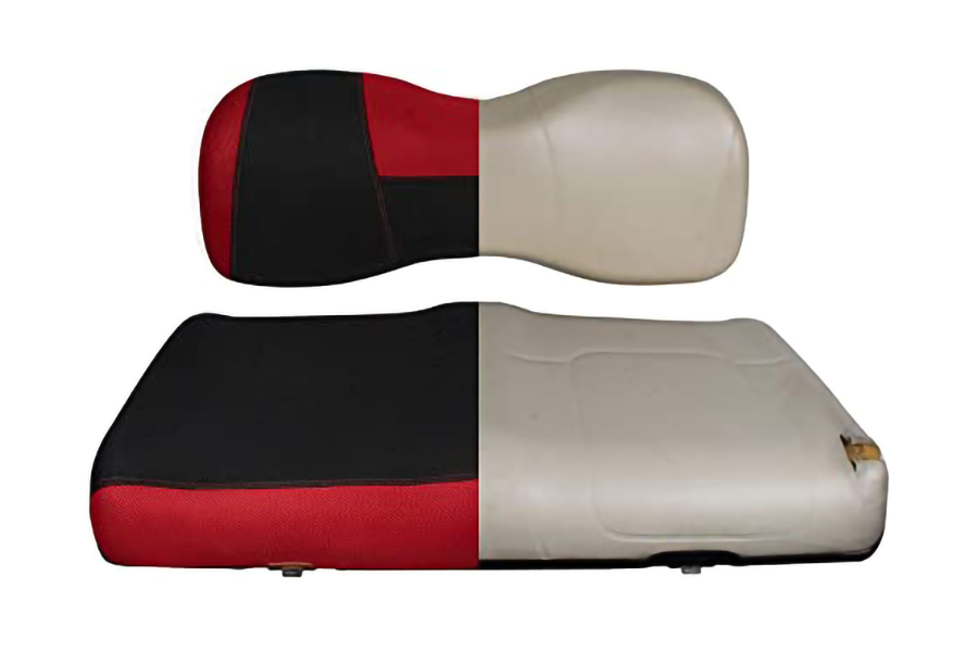 Golf Cart Seat Covers Ytype Red & Black