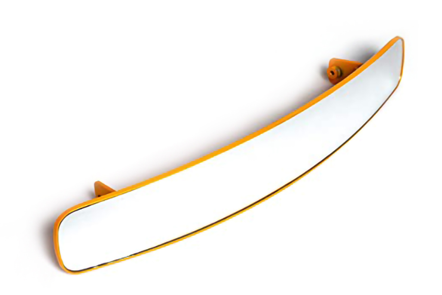 Panoramic Universal Rearview Mirror Yellow