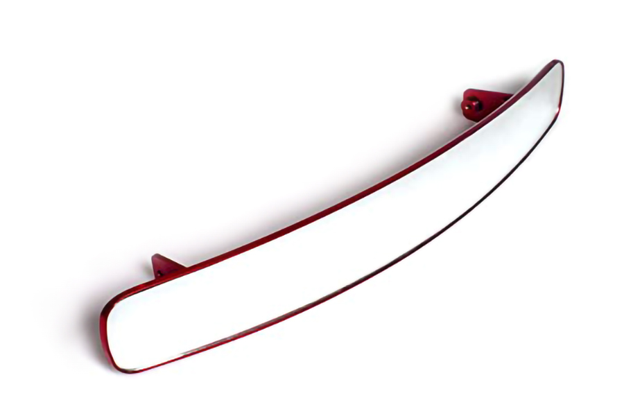 Panoramic Universal Rearview Mirror Red