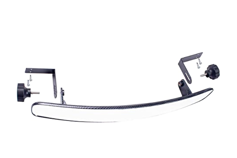 Panoramic Universal Rearview Mirror Black