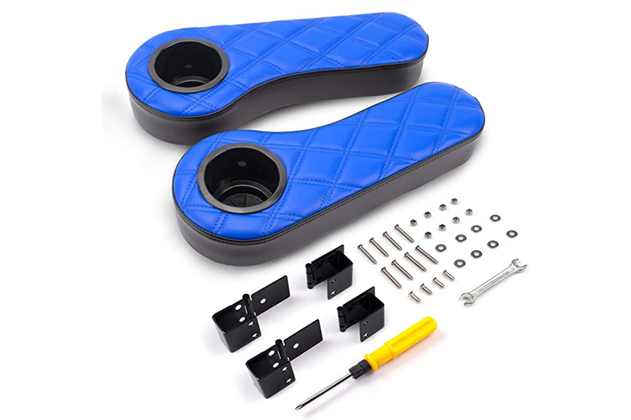 Armrest With Cup Holder Flip Type