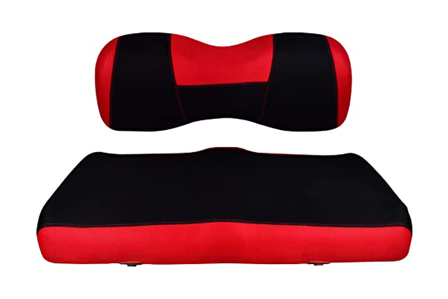 Golf Cart Seat Covers Ytype Red & Black