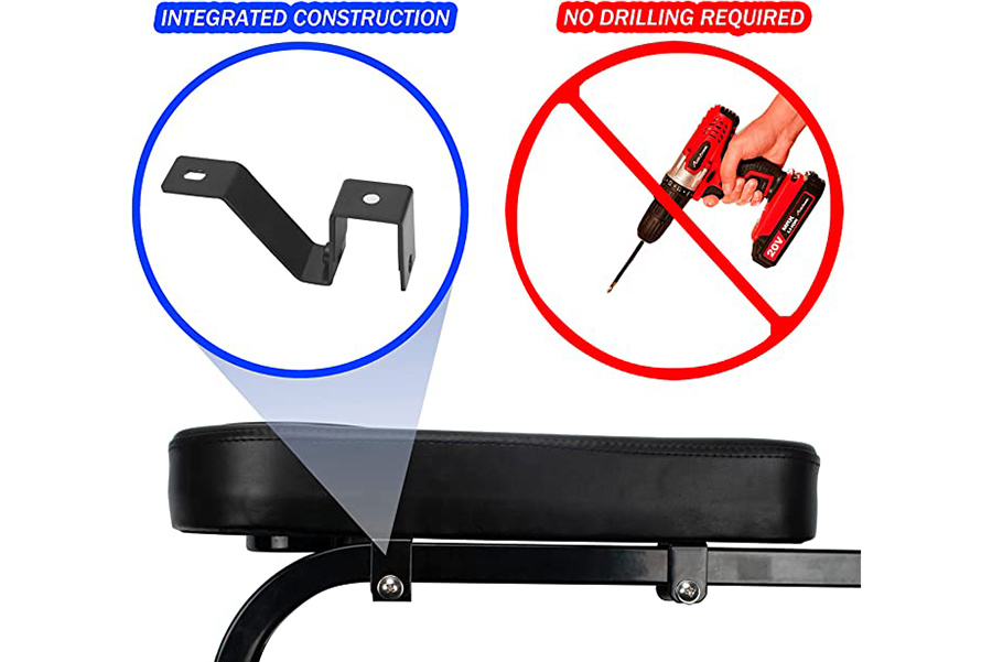 Armrest With Cup Holder No-Drill Typ
