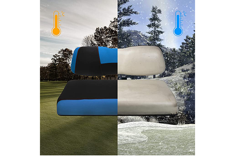 Seat Covers Blue & Black 