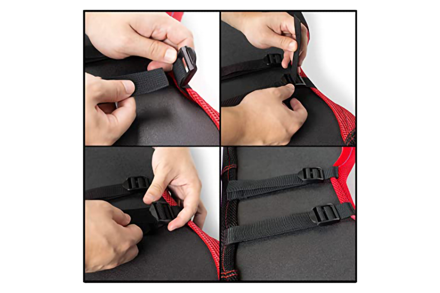 Golf Cart Seat Covers Ytype Red & Black