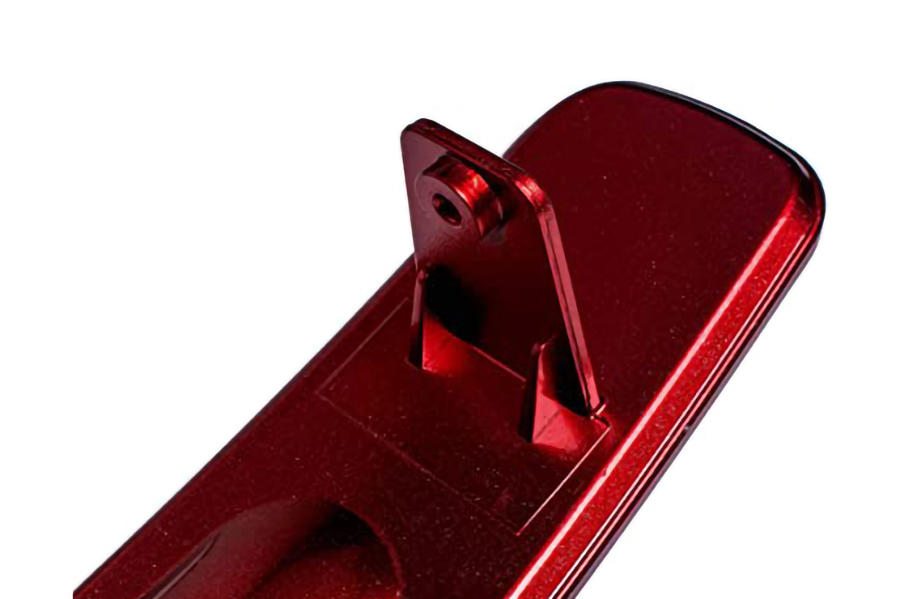 Panoramic Universal Rearview Mirror Red