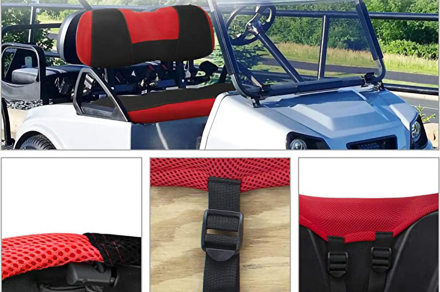 Seat Covers Dtype Red & Black